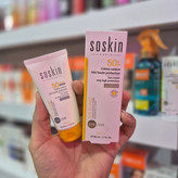 کرم ضدآفتاب بی رنگ spf50 سسکین حجم 50ml