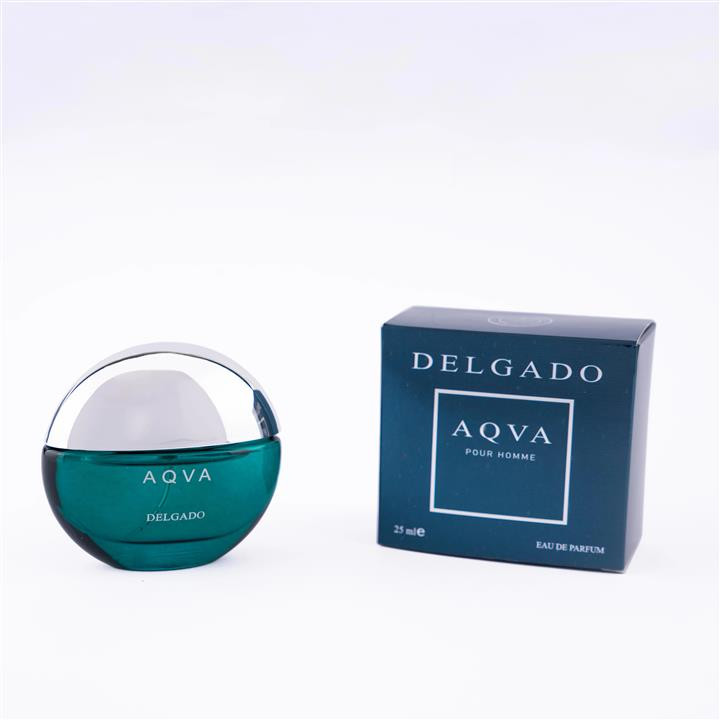 ادکلن جیبی مردانه دلگادو مدل Bvlgari Aqva حجم25میل