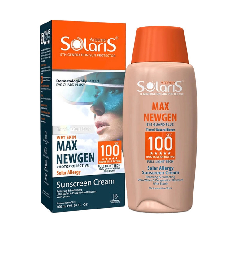 کرم ضد آفتاب آردن مدل Solar Allergy با SPF 100 حجم 100 میلی لیتر