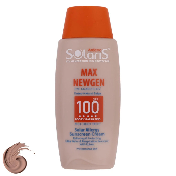 کرم ضد آفتاب آردن مدل Solar Allergy با SPF 100 حجم 100 میلی لیتر